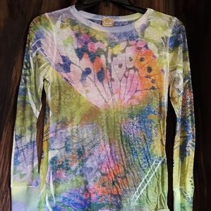 DayTrip 🦋🦋Wing Sublimation Light-SemiSheer Shirt